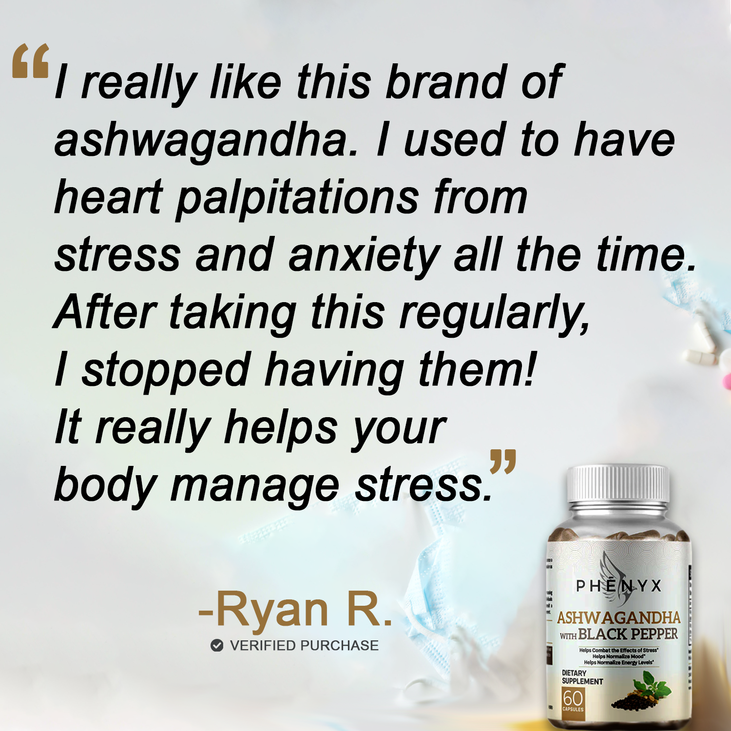 Organic Ashwagandha 1300 mg