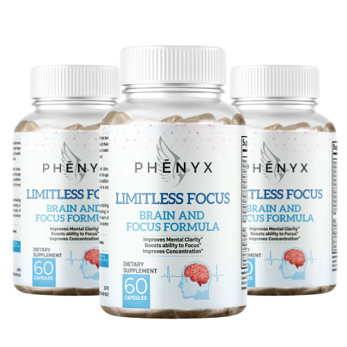 Limitless Focus: 3 Bottles – 3 Month Supply