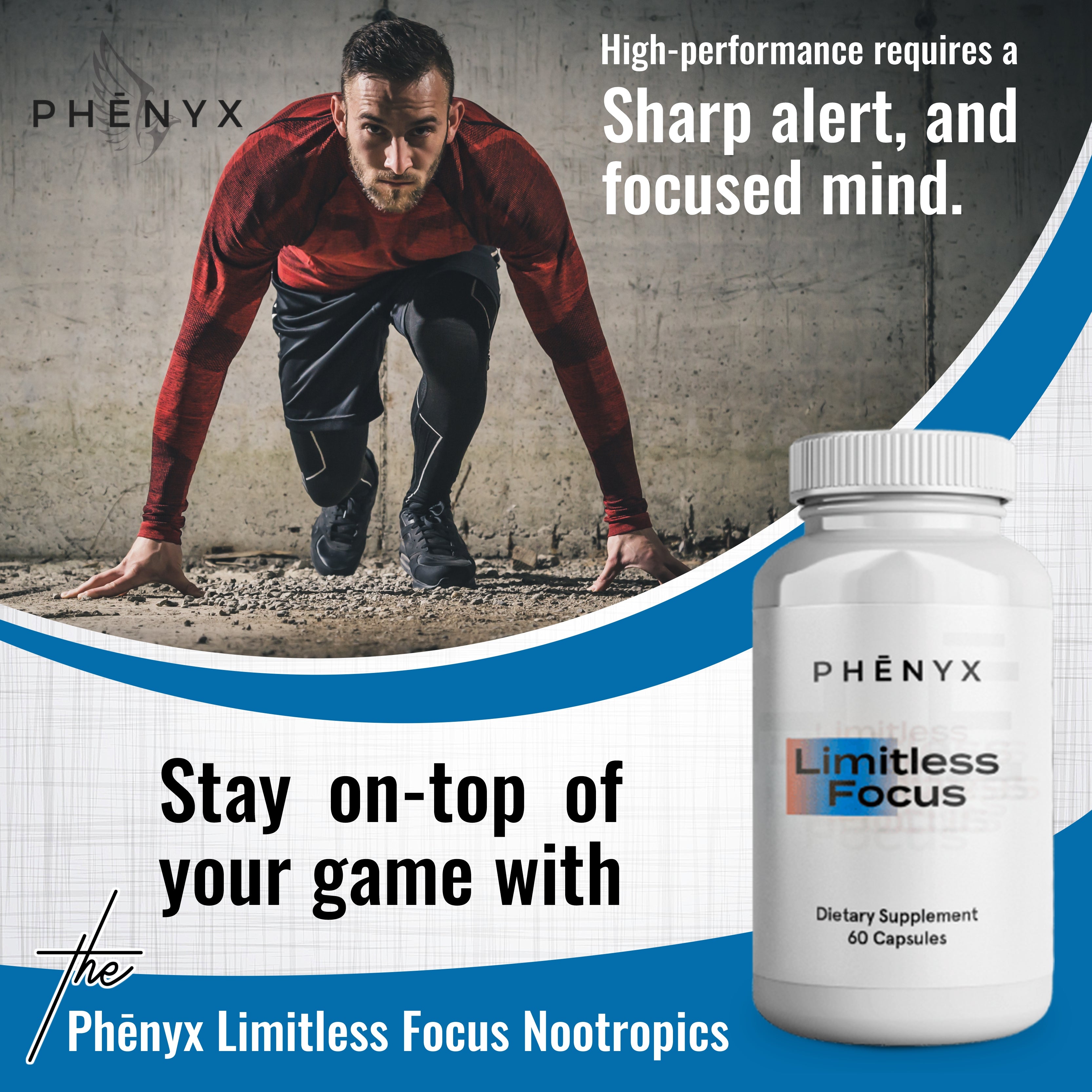 Limitless Focus: 3 Bottles – 3 Month Supply