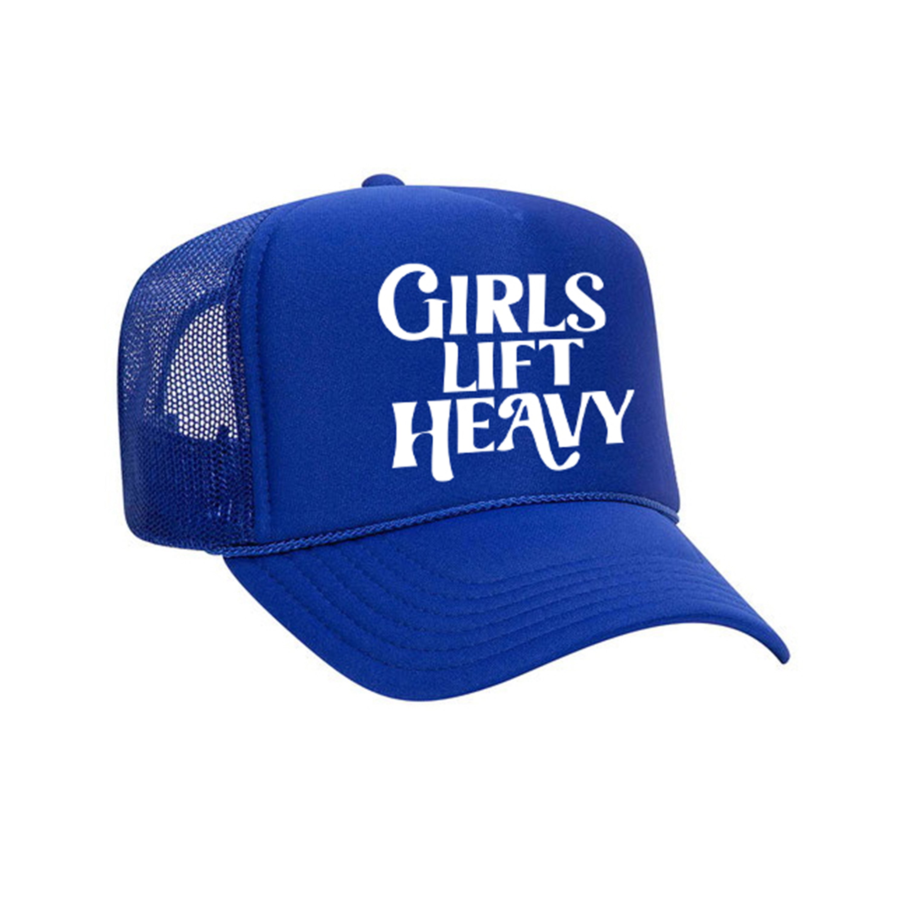 GIRLS LIFT HEAVY SNAPBACK - TRUCKER HATS