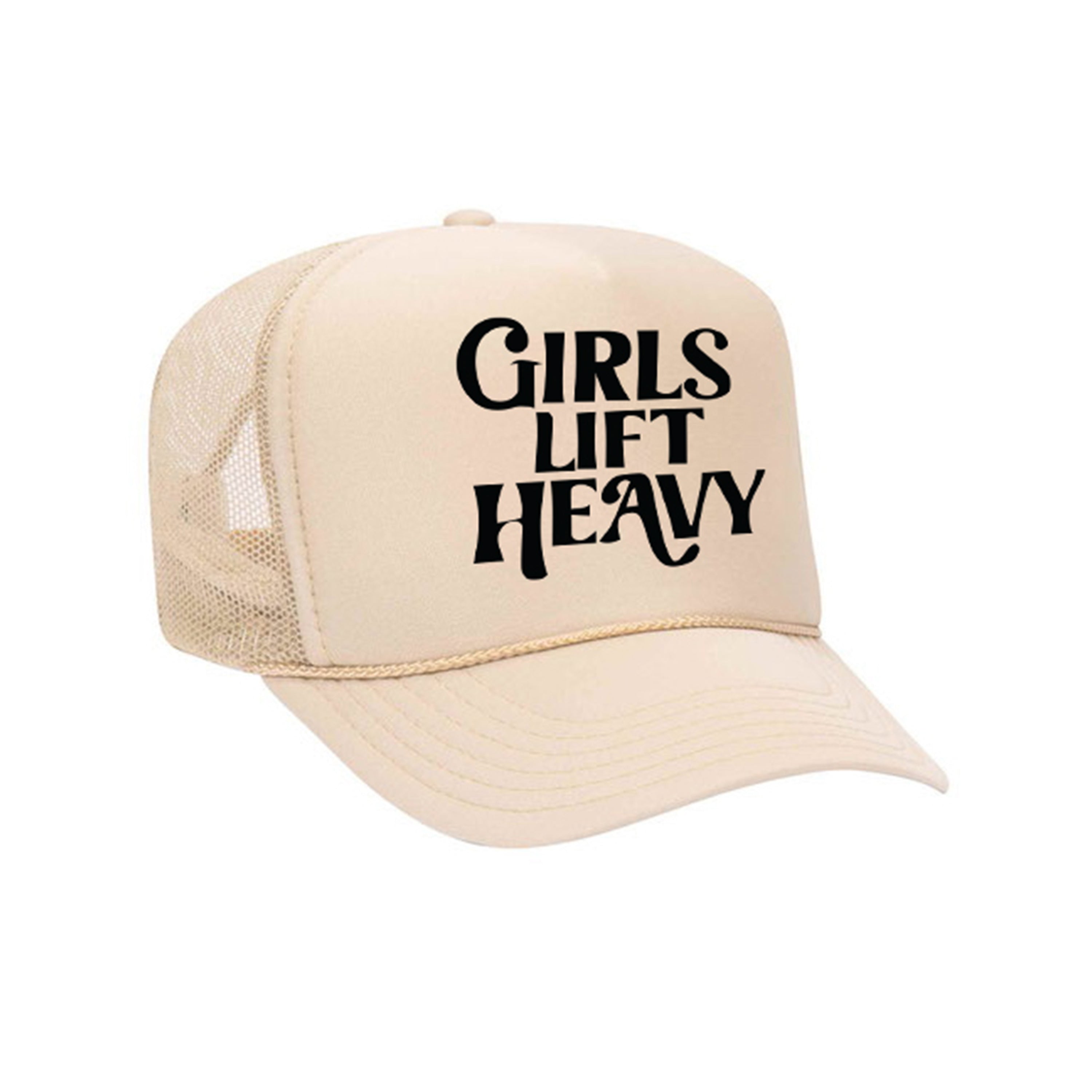 GIRLS LIFT HEAVY SNAPBACK - TRUCKER HATS