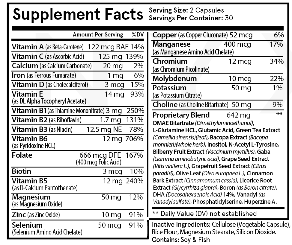 Limitless Focus: 3 Bottles – 3 Month Supply