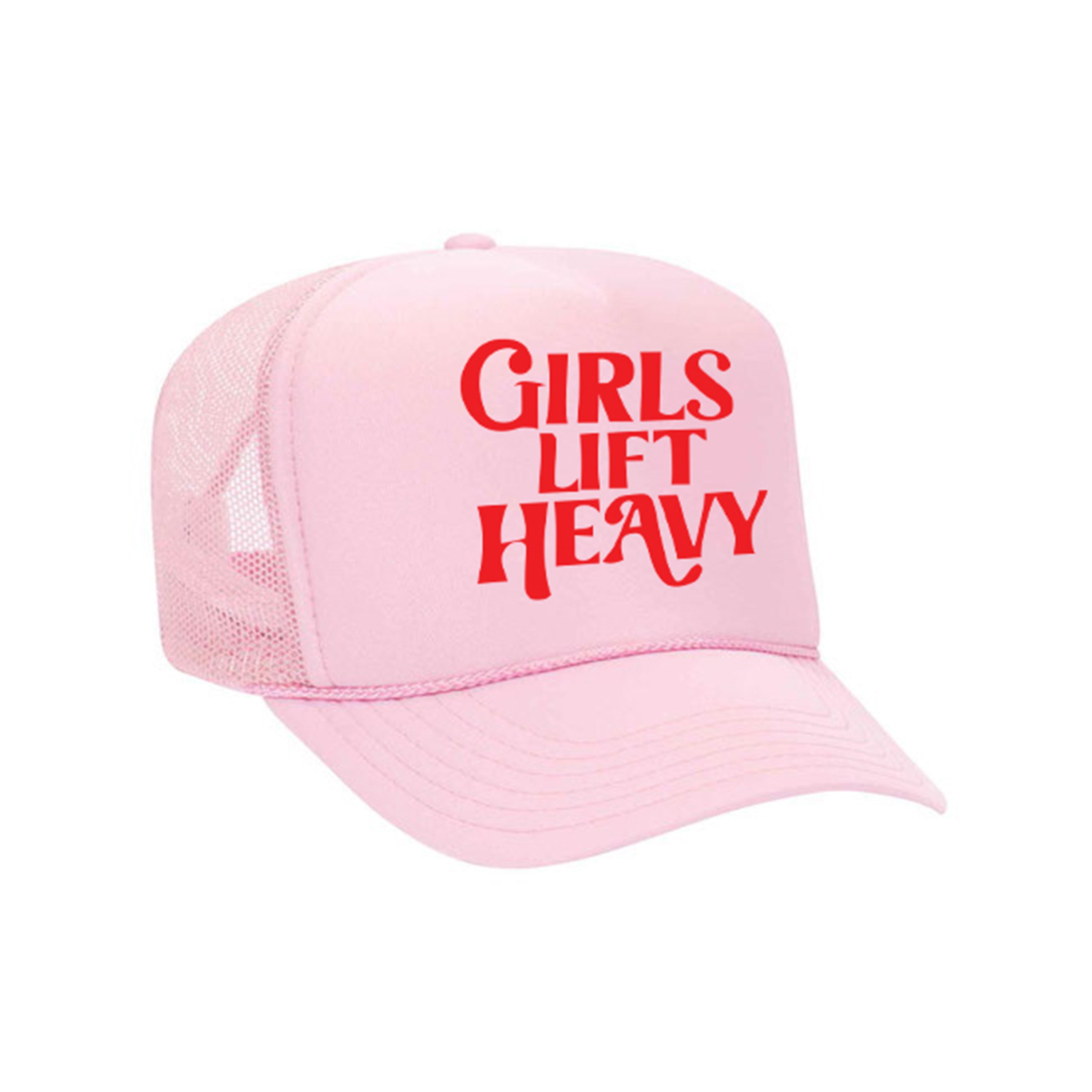 GIRLS LIFT HEAVY SNAPBACK - TRUCKER HATS